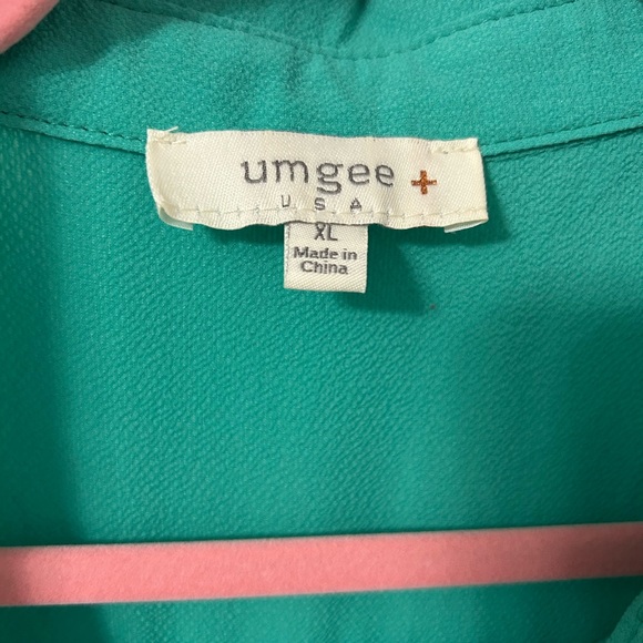 Umgee Aqua Dress - Picture 2 of 8